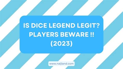 dicelegend legit